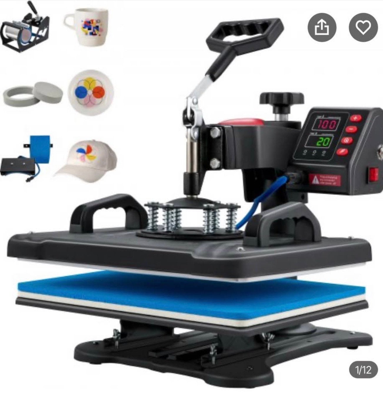 Sublimatie machine, Ophalen, Zo goed als nieuw