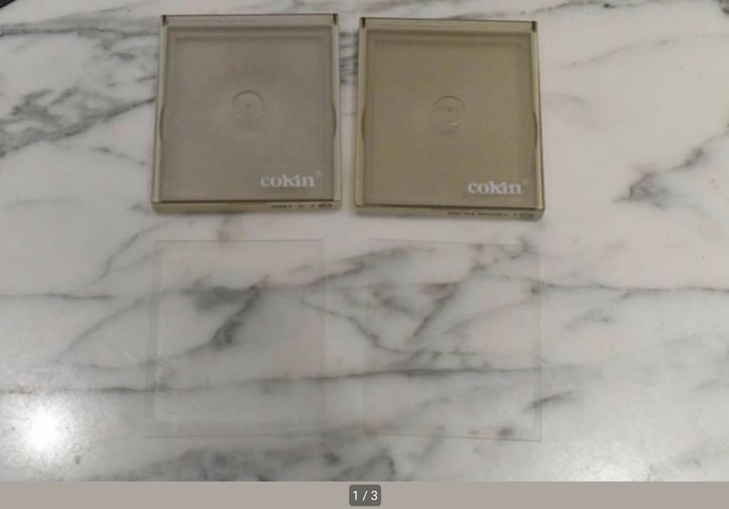 Filtre Cokin P060 et P070 2 pièces, TV, Hi-fi & Vidéo, Photo | Filtres, Enlèvement ou Envoi, 70 à 80 mm, Utilisé, Autres types