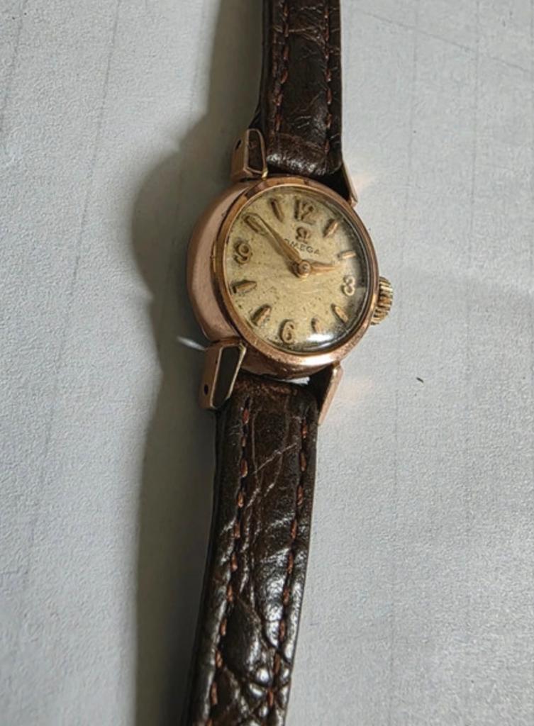 Vintage Omega dames horloge, Handtassen en Accessoires, Horloges | Dames, Overige merken, Overige materialen, Polshorloge, Ophalen of Verzenden