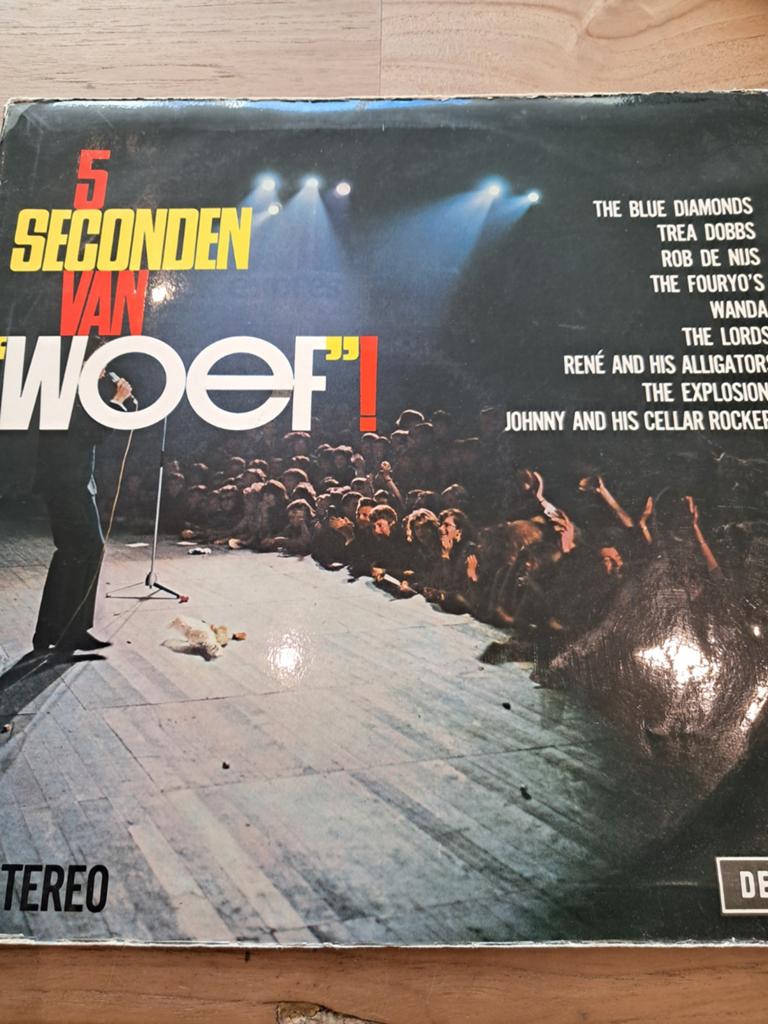 Lp 5 seconden van Woef !, Gebruikt, Ophalen of Verzenden, Complilatie, Pop