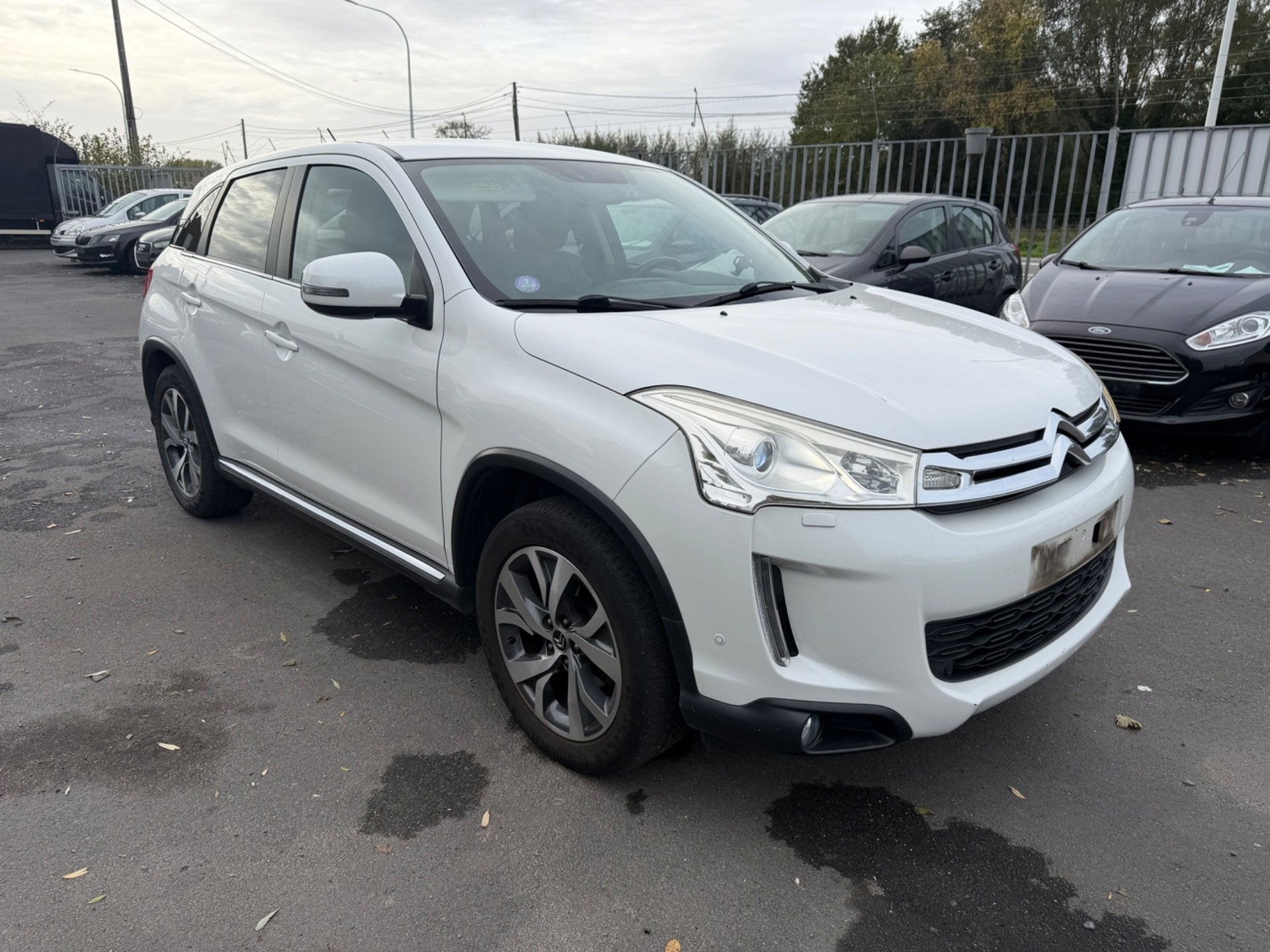 Citroen C4 Aircross, Auto's, Euro 5, Gebruikt, 1590 cc, Leder en Stof