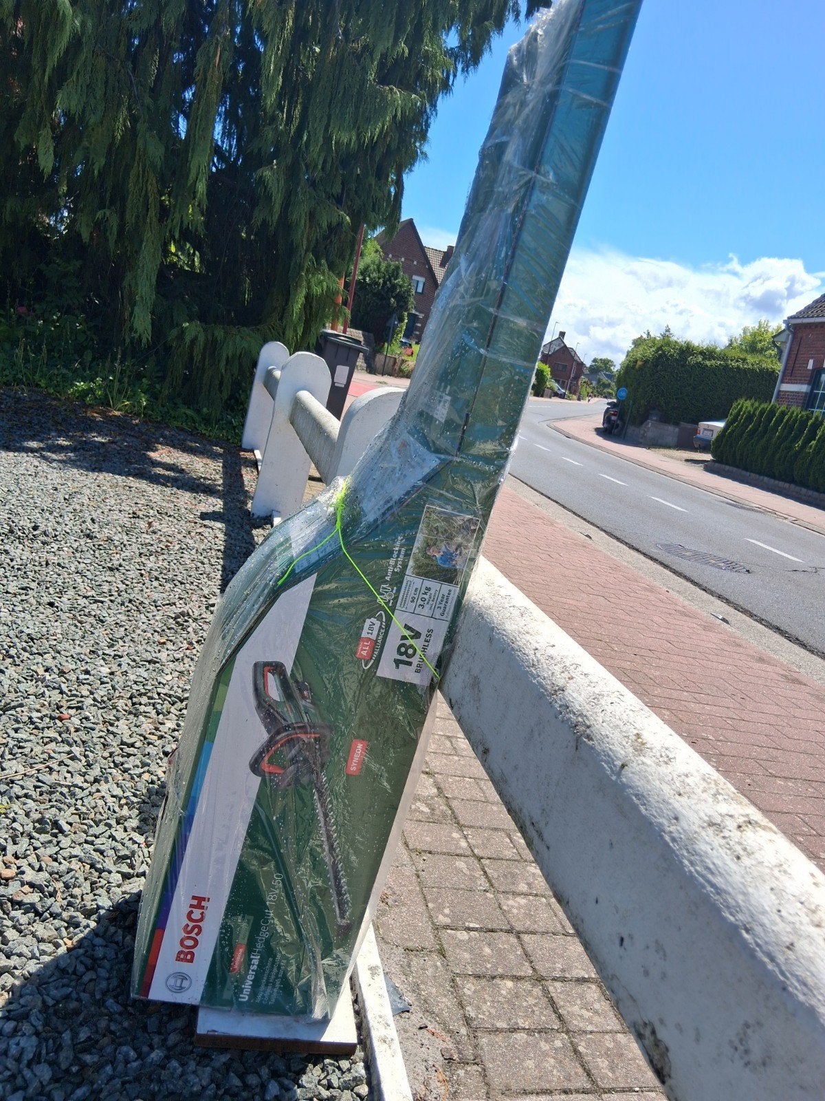 Haagschaar NIEUW, Ophalen