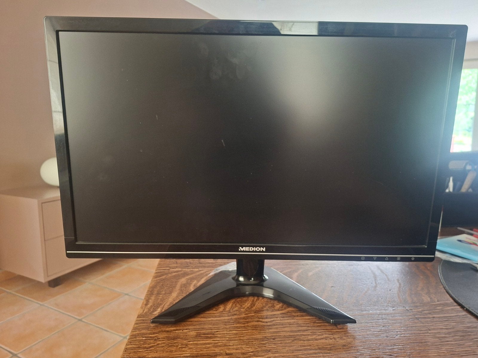 Ecran + clavier PC, Computers en Software, Ophalen, Gebruikt