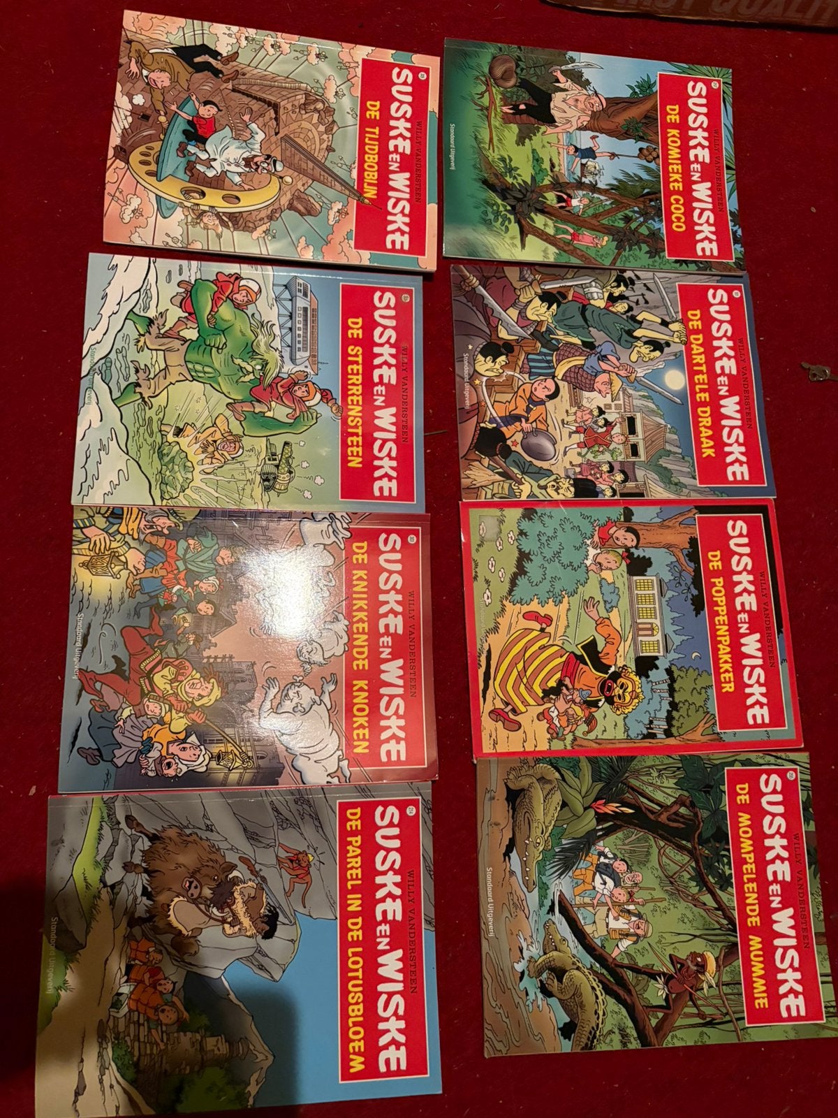 Verschillende strips van suske en wiske, Ophalen of Verzenden, Zo goed als nieuw
