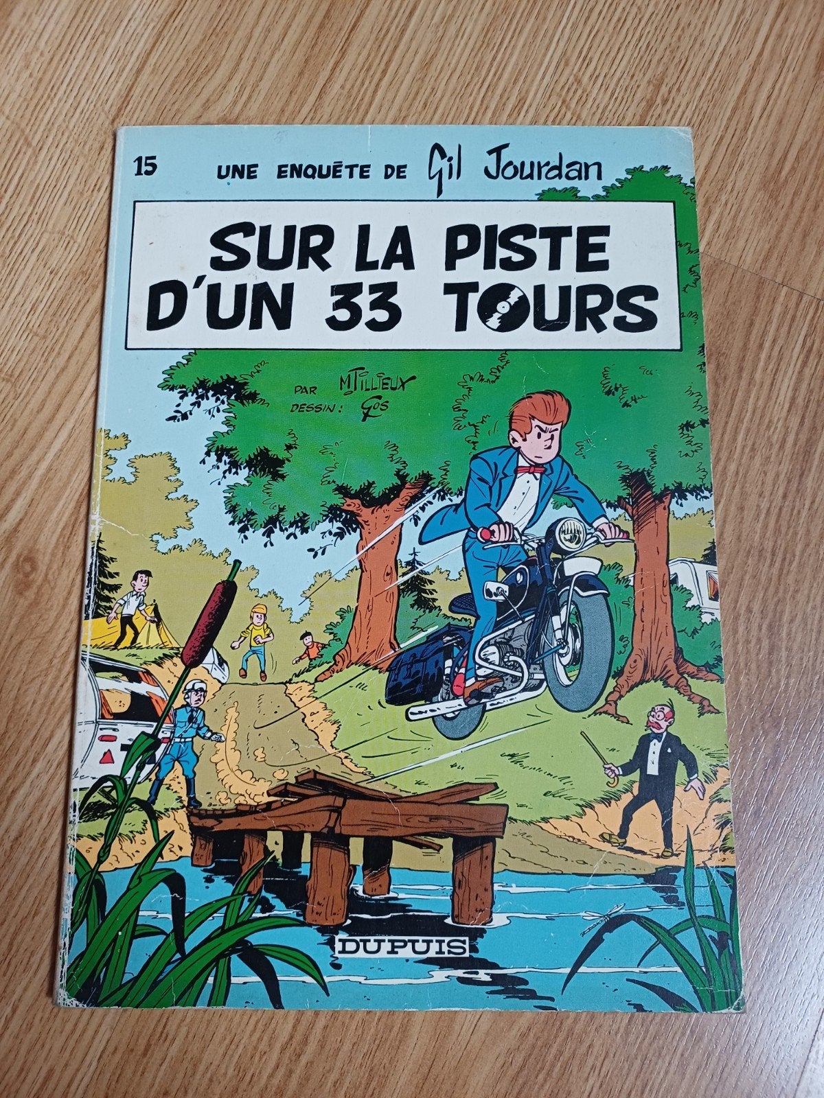 Bd Gil Jourdan brochée 15 EO, Une BD, Enlèvement ou Envoi, Comme neuf, M. Tillieux