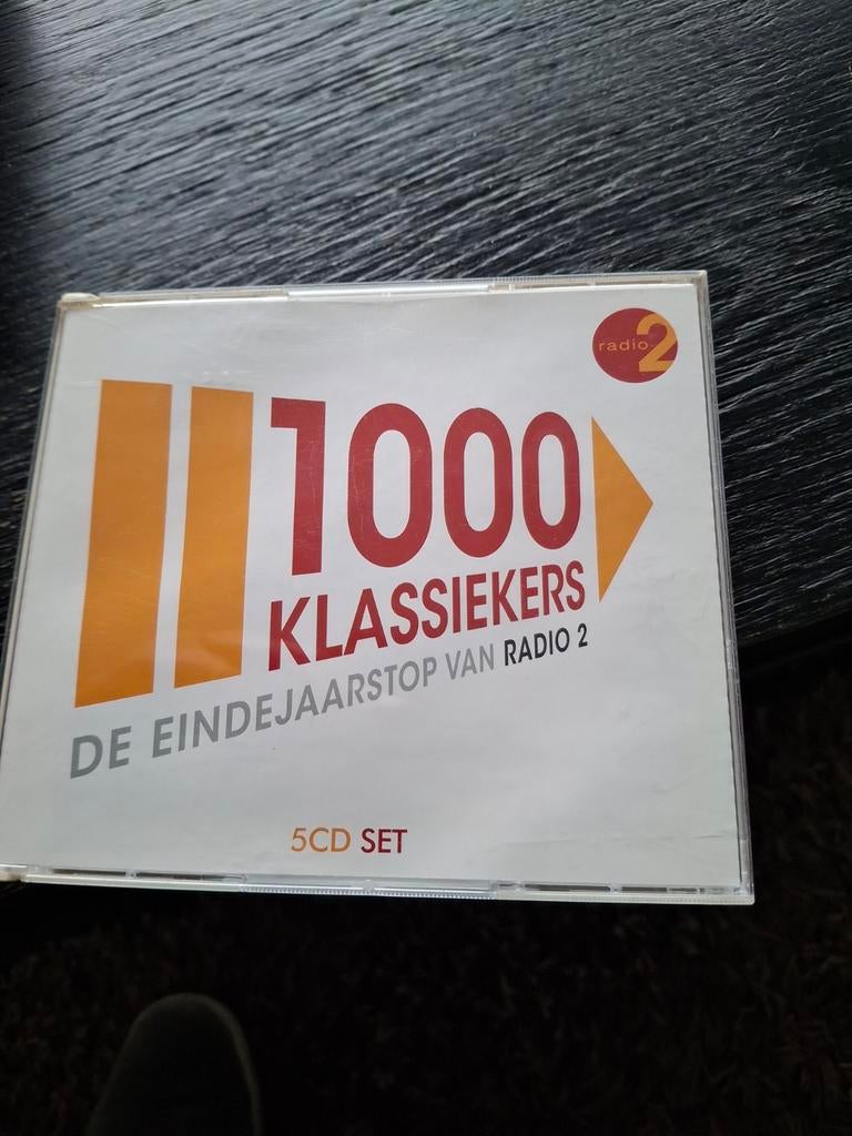 5 cd box 1000 klassiekers de eindejaarstop  radio 2  vol 1, Cd's en Dvd's, Ophalen of Verzenden
