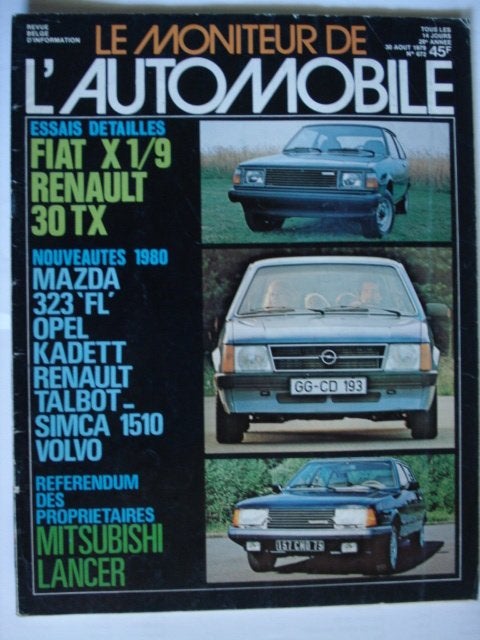 Le Moniteur de l'Automobile 672, Envoi, Utilisé, Général