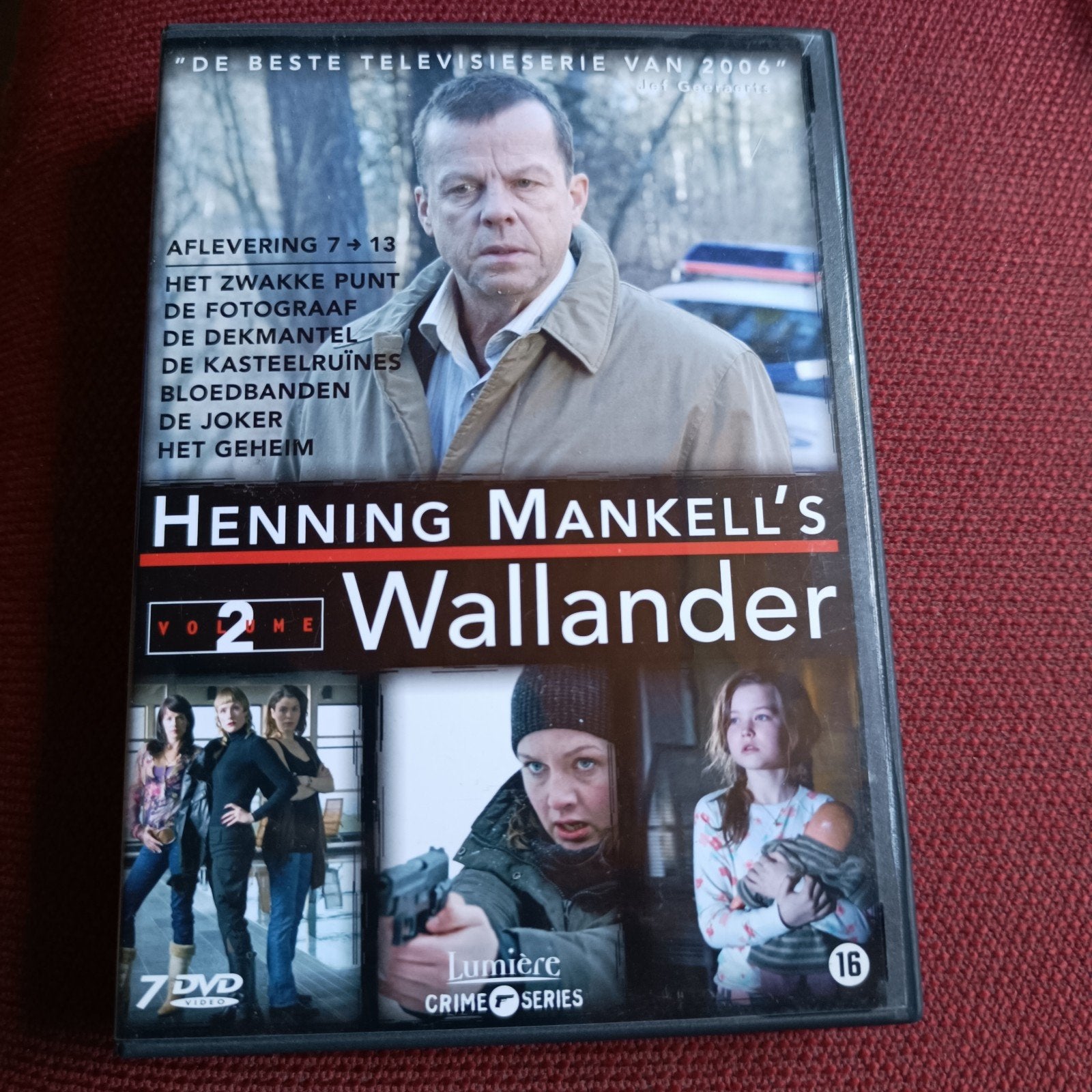 7 dvd wallander volume 2, Ophalen of Verzenden