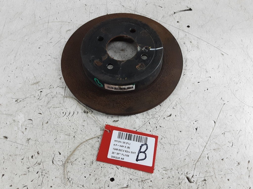 FREIN DISQUE ARRIÈRE Hyundai i20 (GBB) (01-2014/08-2020), Hyundai Motor Deutschland GmbH, Kaiserleipromenade 5
63067  Offenbach am Main, DE