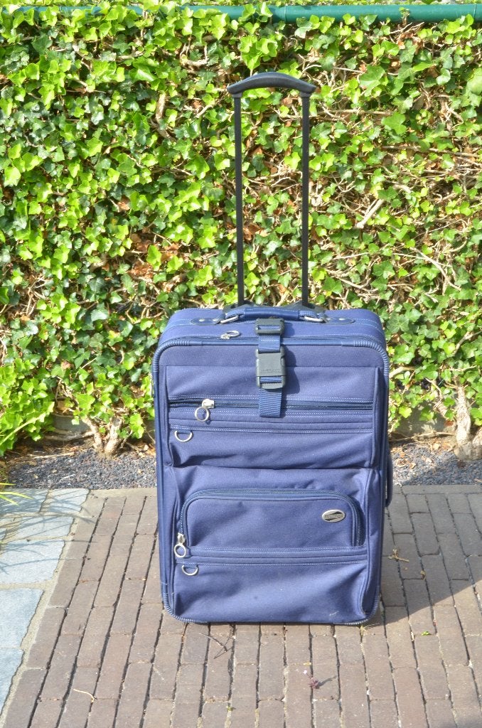 Reiskoffer/trolley "American Tourister", Overige materialen, Wieltjes, Gebruikt, 45 tot 55 cm