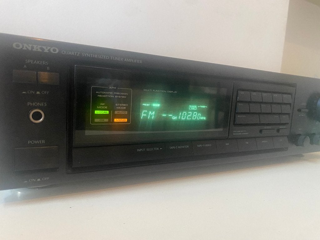Onkyo TX-800 Amplifier met Synthesized stereo receiver, Audio, Tv en Foto, Versterkers en Ontvangers, Zo goed als nieuw, Stereo