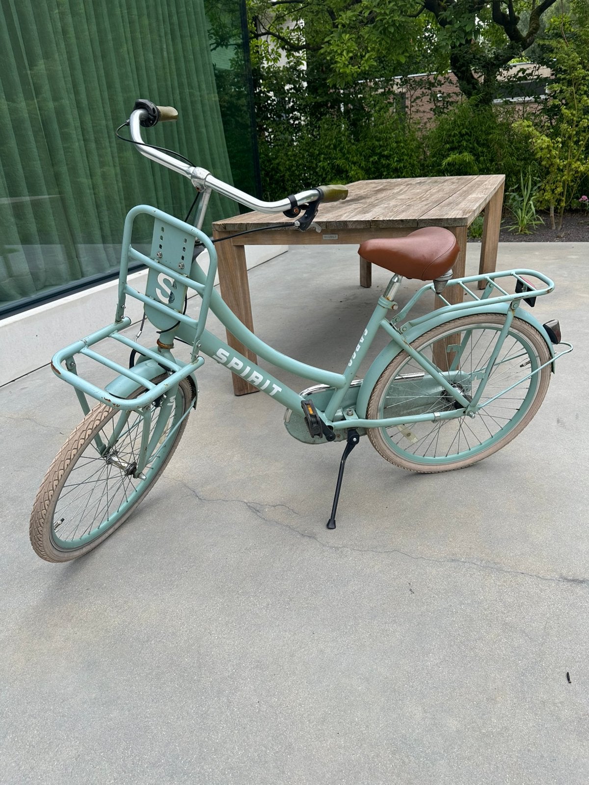 Meisjefiets spirit mintgroen 24 inch, Ophalen, Gebruikt, 24 inch