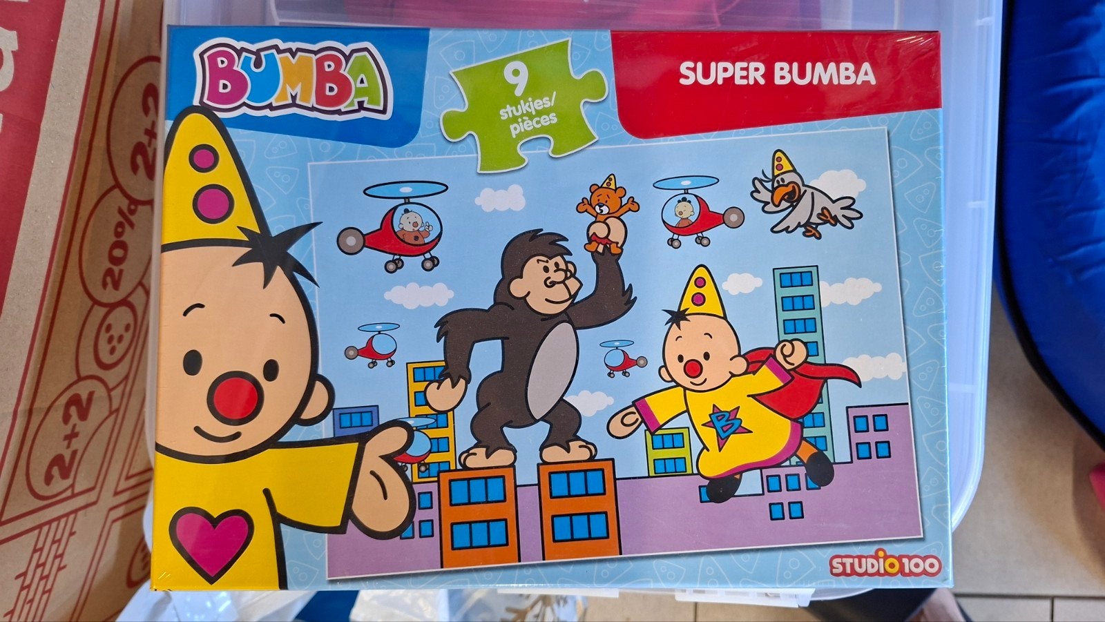 Bumba puzzel Super Bumba Nieuw, Kinderen en Baby's, Ophalen, Minder dan 10 stukjes, Nieuw, 2 tot 4 jaar