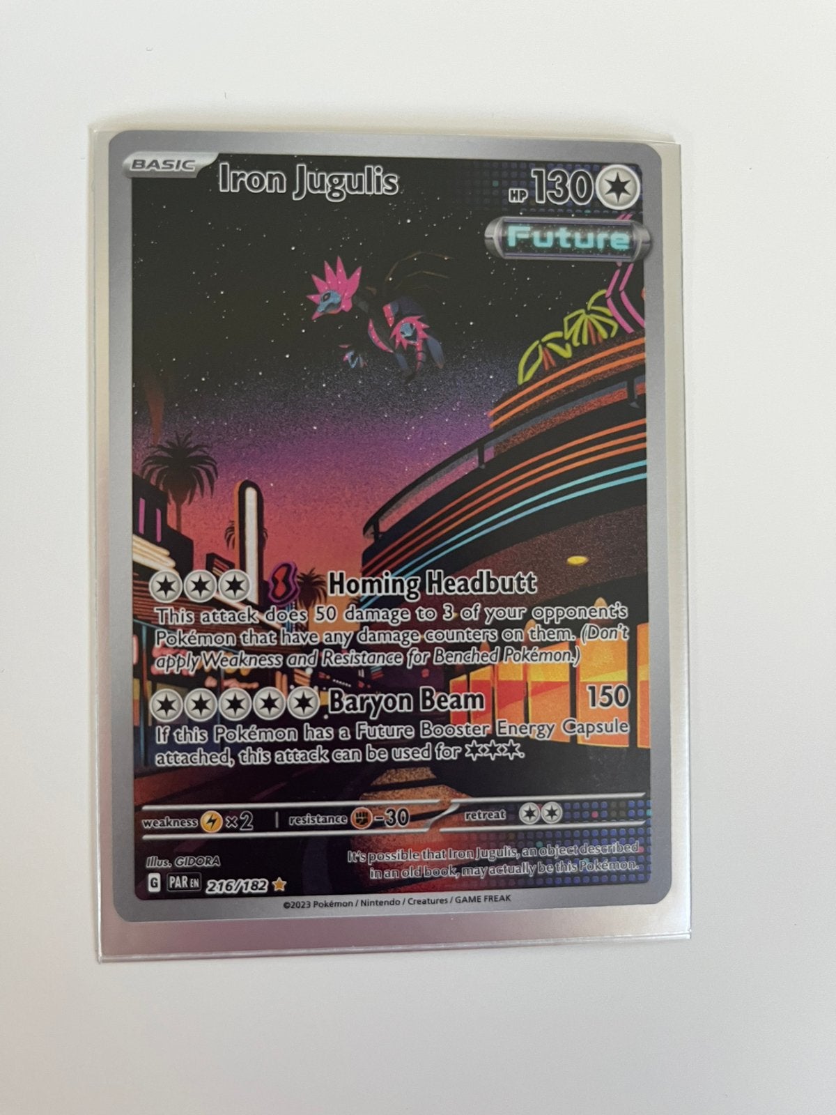 Pokémonkaart Iron Jugulis, Ophalen of Verzenden, Nieuw, Losse kaart