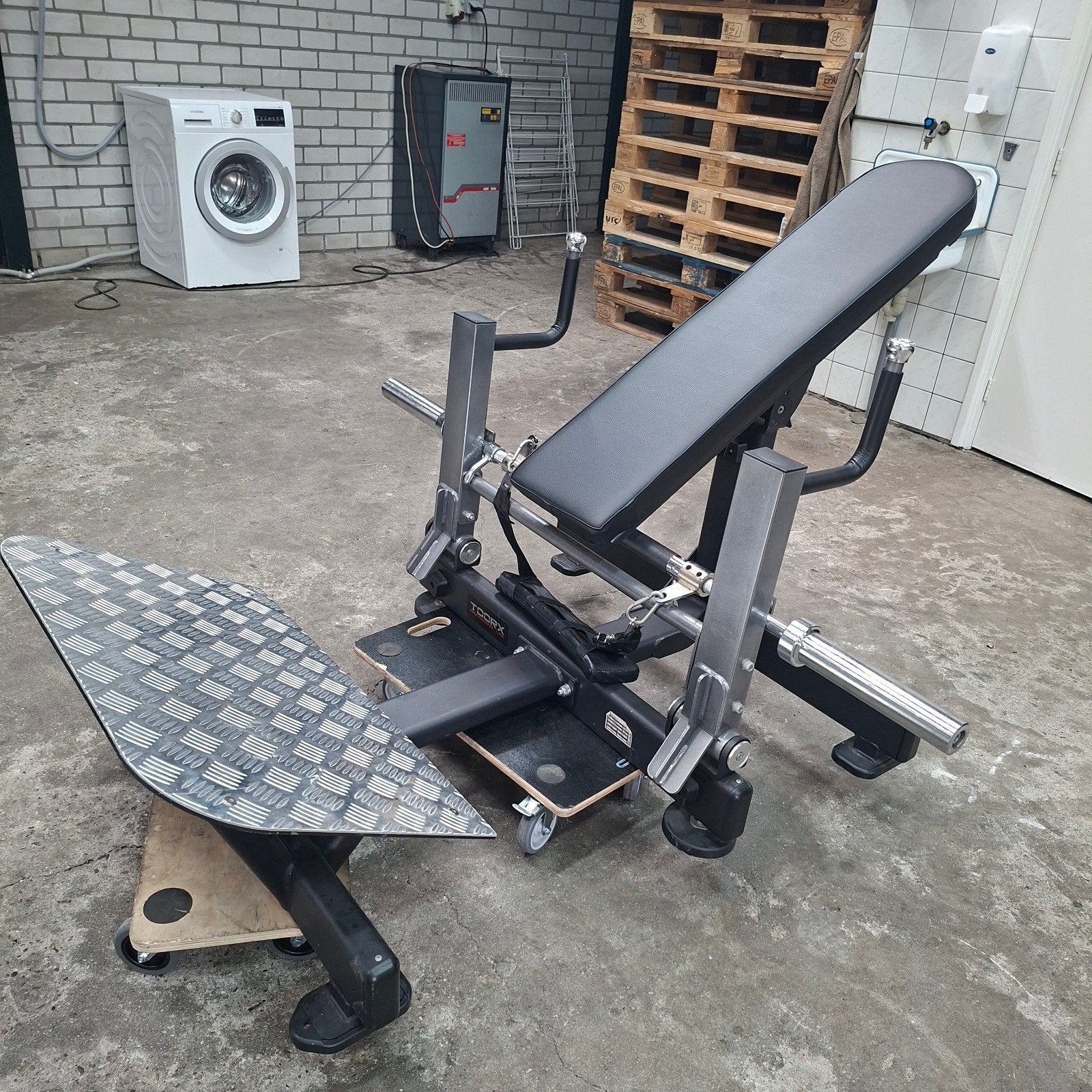 Toorx Professioneel Hip Thrust Machine, Ophalen