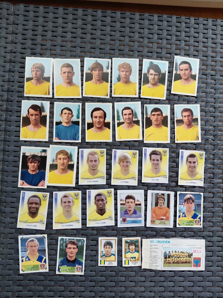Panini lot STVV / SINT TRUIDEN, Enlèvement ou Envoi, Utilisé, Plusieurs images