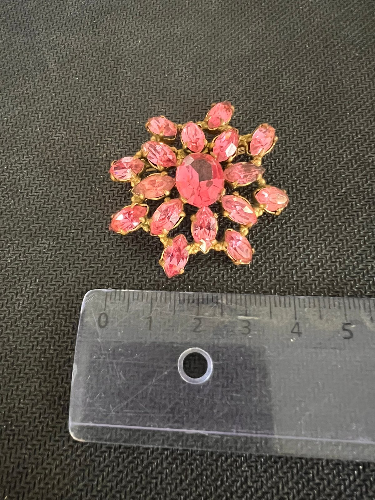 Broche roze ster, Bijoux, Sacs & Beauté, Enlèvement ou Envoi, Broche