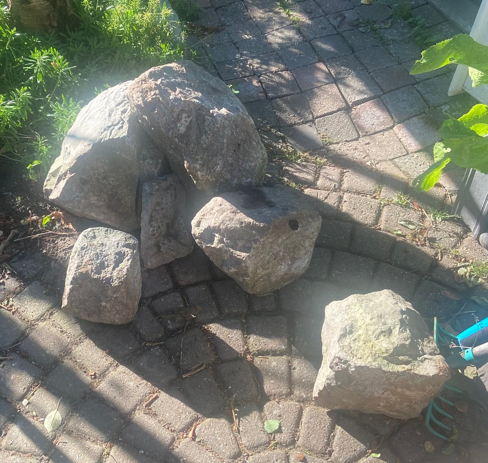 Tuin keien grote stenen sierstenen, Tuin en Terras, Ophalen