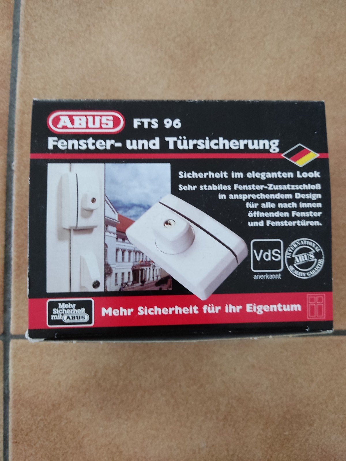 Verrous de sécurité ABUS – 9 pièces brunes (complet)