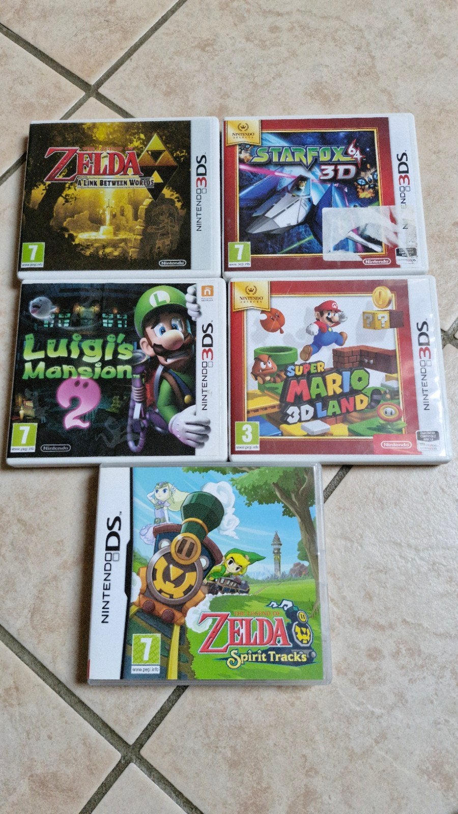 Jeux Nintendo Ds/3ds, Enlèvement ou Envoi