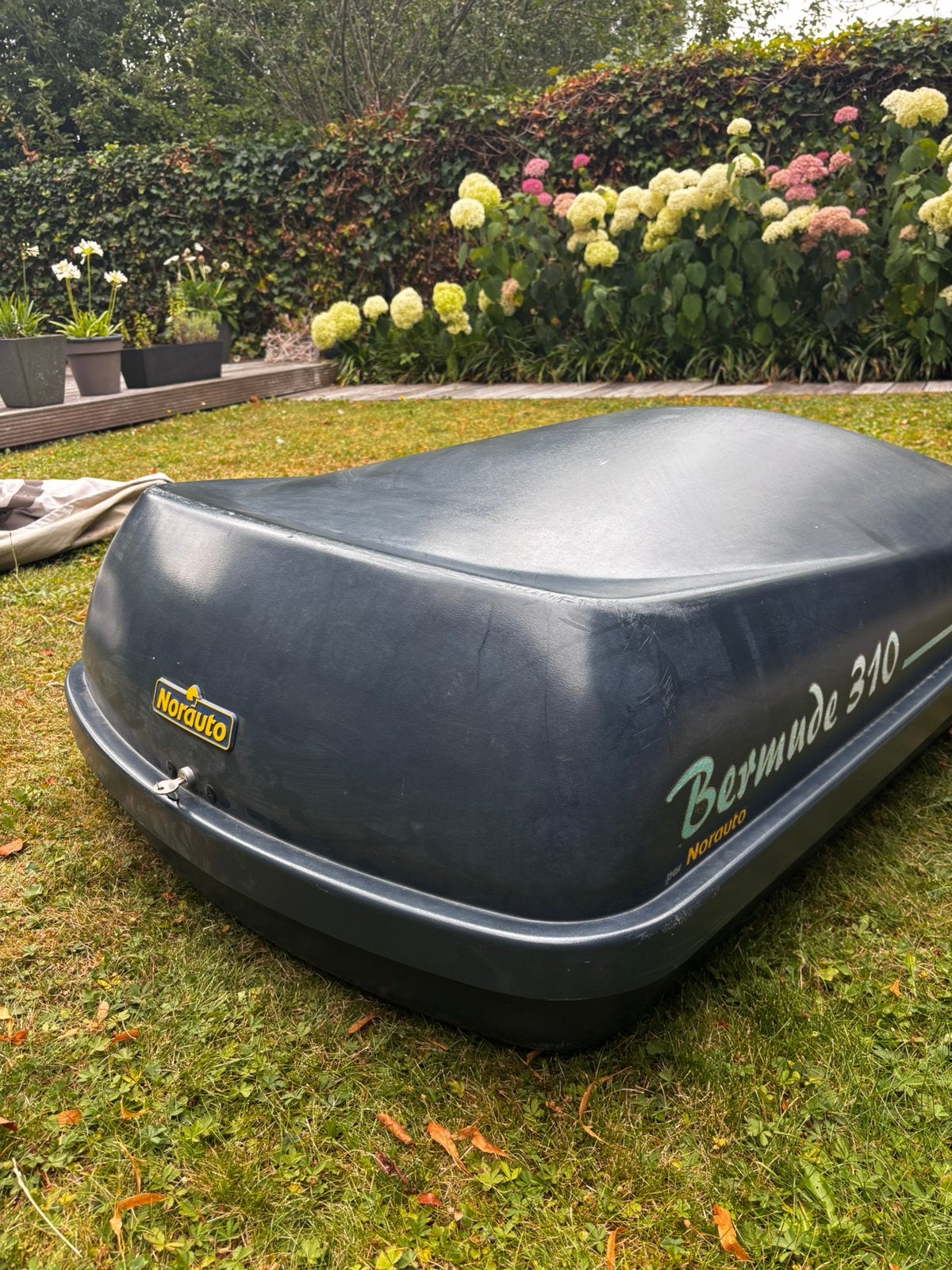 Dakkoffer Norauto Bermuda 310, Auto diversen, Ophalen, Gebruikt