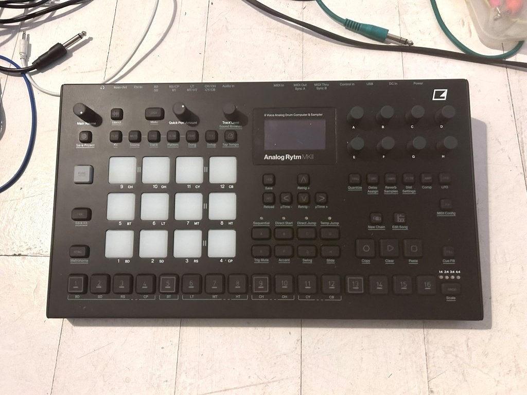 elektron analog rythm mk2, Enlèvement ou Envoi, Neuf, Autres marques, Avec connexion MIDI