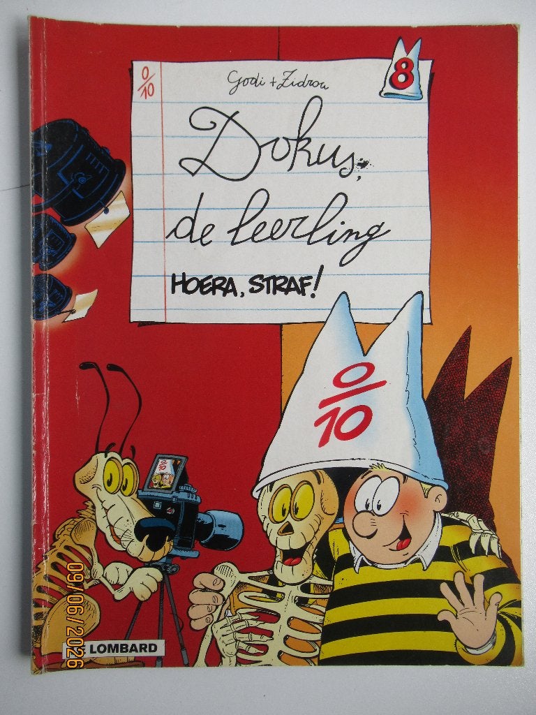 dokus de leerling...nr.8....hoera straf..............1st, Boeken, Ophalen of Verzenden, Gelezen