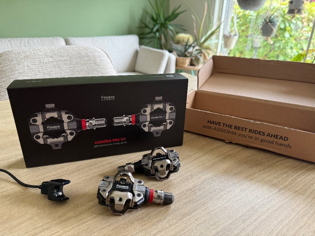 Favero assioma PRO MX-1 MTB powermeter pedalen, Gebruikt, Gravelbike, Favero, Ophalen