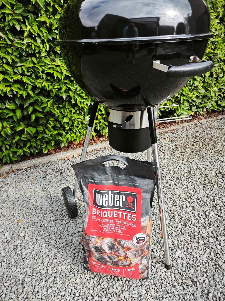 Houtskool BBQ, Tuin en Terras, Ophalen, Gebruikt, BBQ