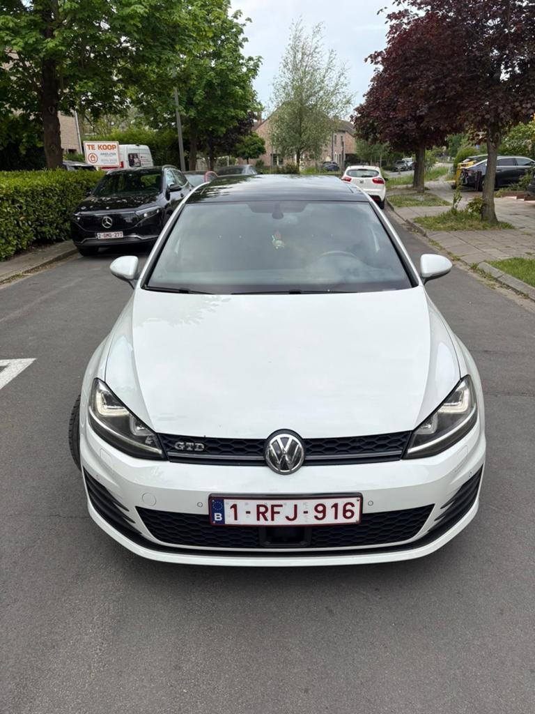 Golf 7 GTD, Auto's, Stof, 1989 cc, 4 cilinders, Wit