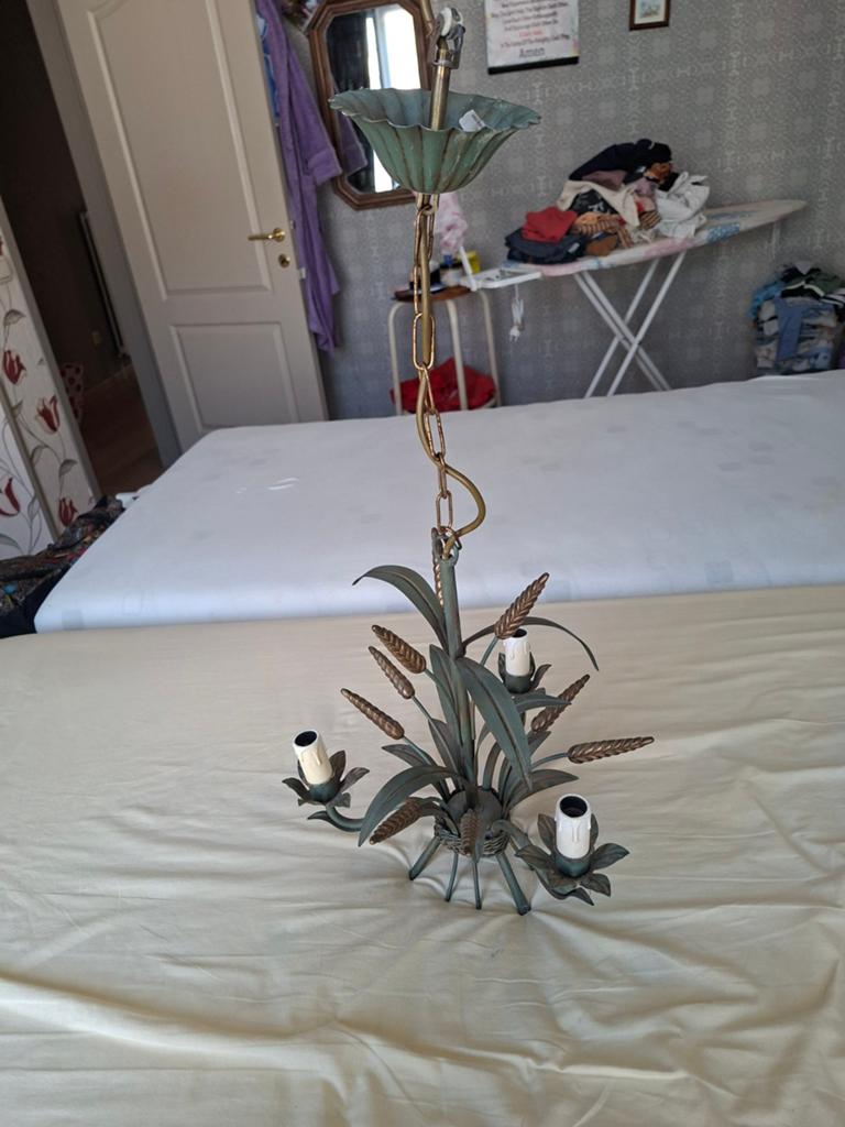Nostalgische hanglamp, Huis en Inrichting, Lampen | Kroonluchters, Ophalen