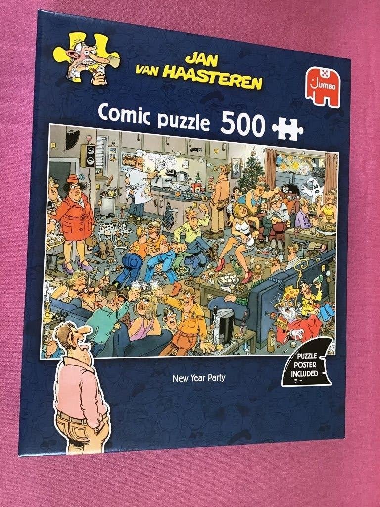 Jan van Haasteren 500, Hobby & Loisirs créatifs, Sport cérébral & Puzzles, Enlèvement ou Envoi, 500 à 1500 pièces, Utilisé, Puzzle