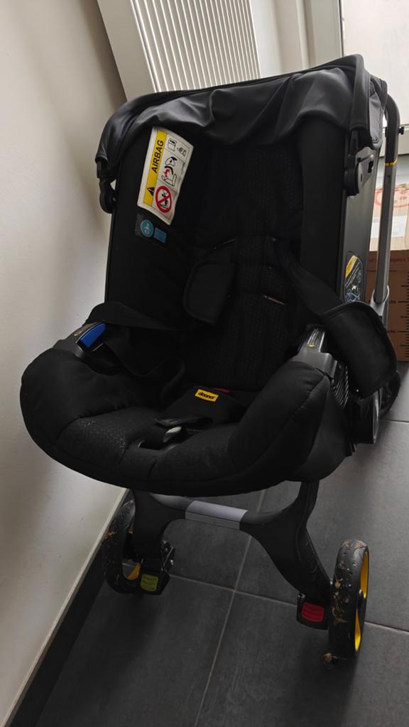 Doona kinderbuggy/autostoel met extra's!, Enfants & Bébés, Enlèvement, Comme neuf, Autres marques, Isofix