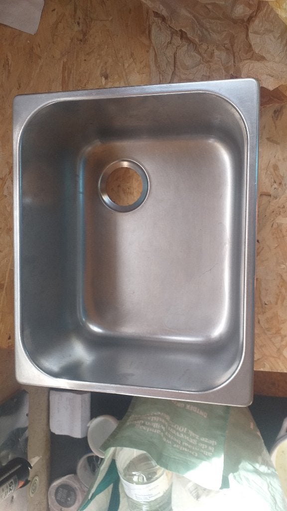 CAN Evier rectangulaire inox | 260 x 325 mm / Camping-car, Caravanes & Camping, Enlèvement ou Envoi, Comme neuf