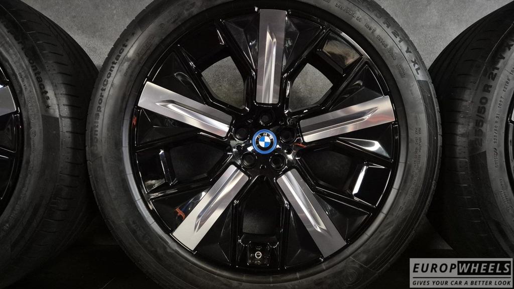 DEMO Zwart 21 inch BMW IX i20 styling 1011 Zomerbanden 5A026, Auto-onderdelen, Banden en Velgen, Gebruikt, 255 mm, -, -