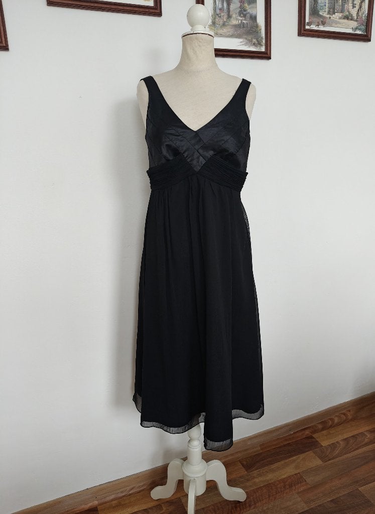 Robe de Soirée Noire sans Manches/Robe de Cocktail Élégante, Vêtements | Femmes, Enlèvement ou Envoi, Vila, Comme neuf, Taille 34 (XS) ou plus petite