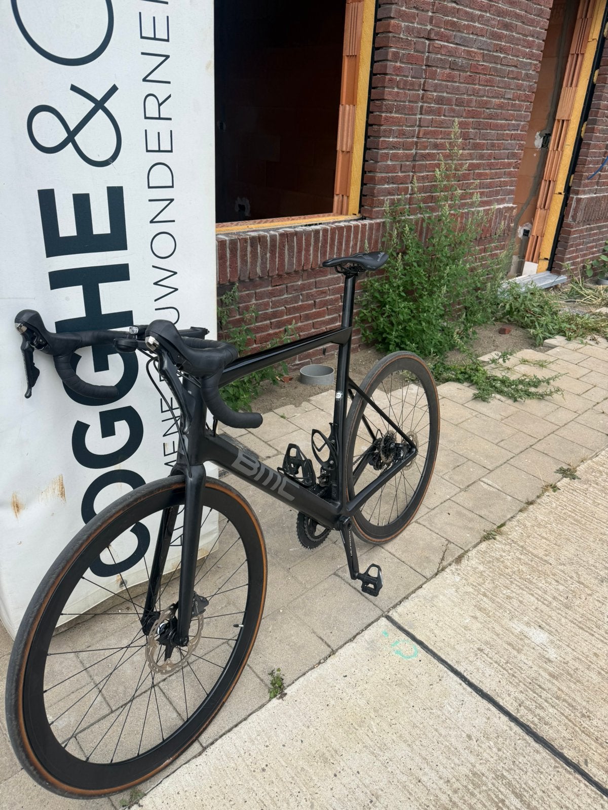 Bmc zwarte  SLR02 size 61 koersfiets, 28 inch, Zo goed als nieuw, 61 tot 65 cm, Meer dan 20 versnellingen