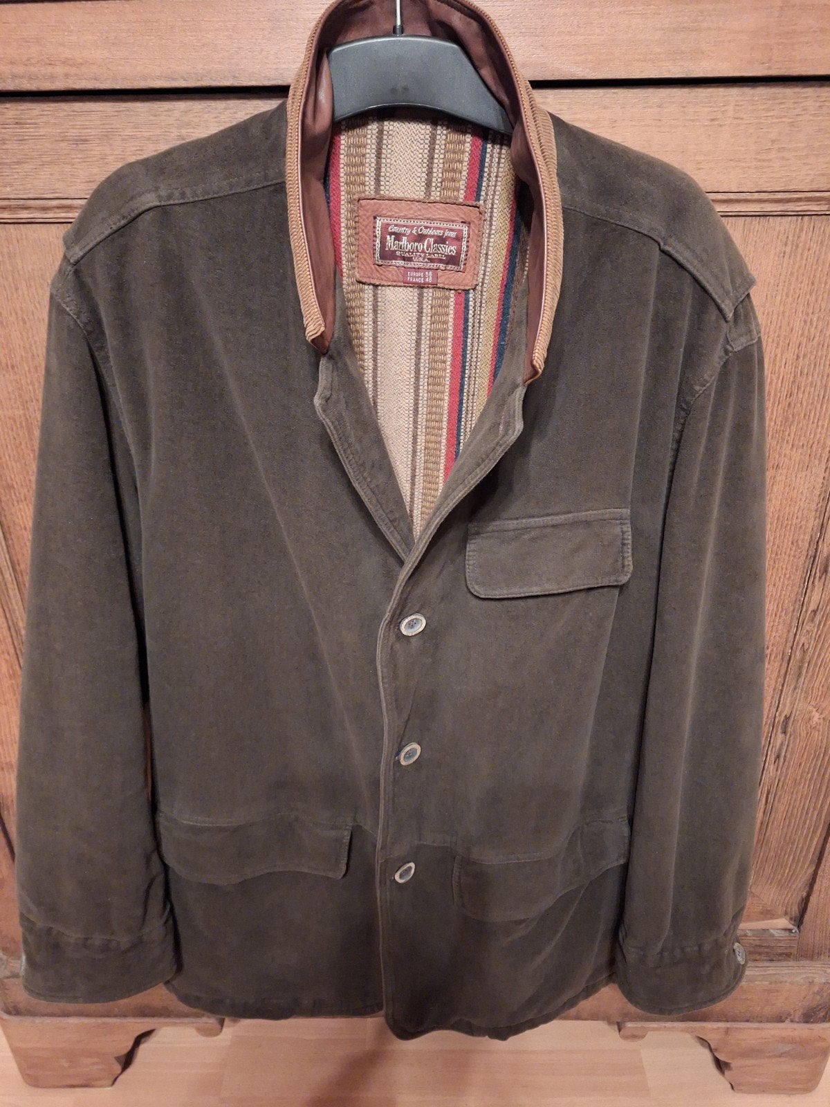 vest Marlboro classics, Bruin, Maat 56/58 (XL), Zo goed als nieuw, Ophalen