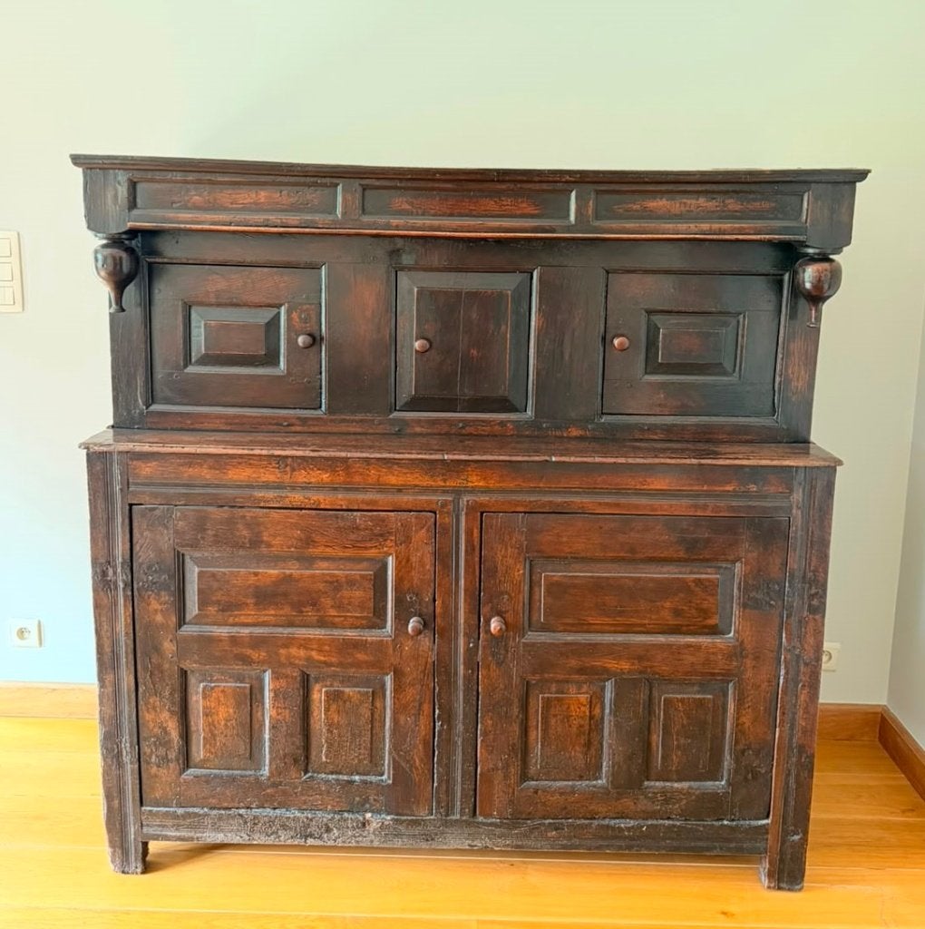 Antiek Engels eikenhouten dressoir/dressoir uit de 17e eeuw, Ophalen