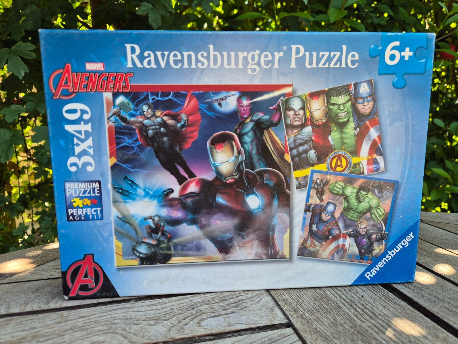 Puzzels The Avengers, Ophalen