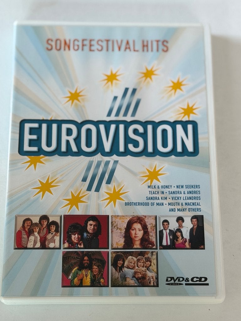 Eurovision Songfestival Hits (CD+DVD), Alle leeftijden, Ophalen of Verzenden, Gebruikt, Tv-programma