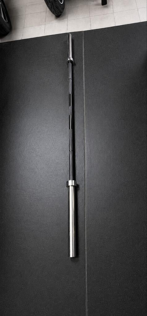 Gewichten 25kg + halterstang 20kg, Enlèvement, Comme neuf, Bras, Haltère