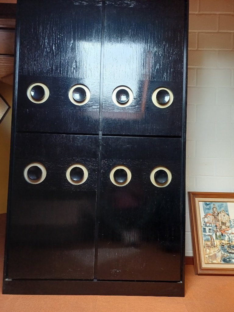 Meuble de bar vintage , style De Coene, années 1970, Enlèvement