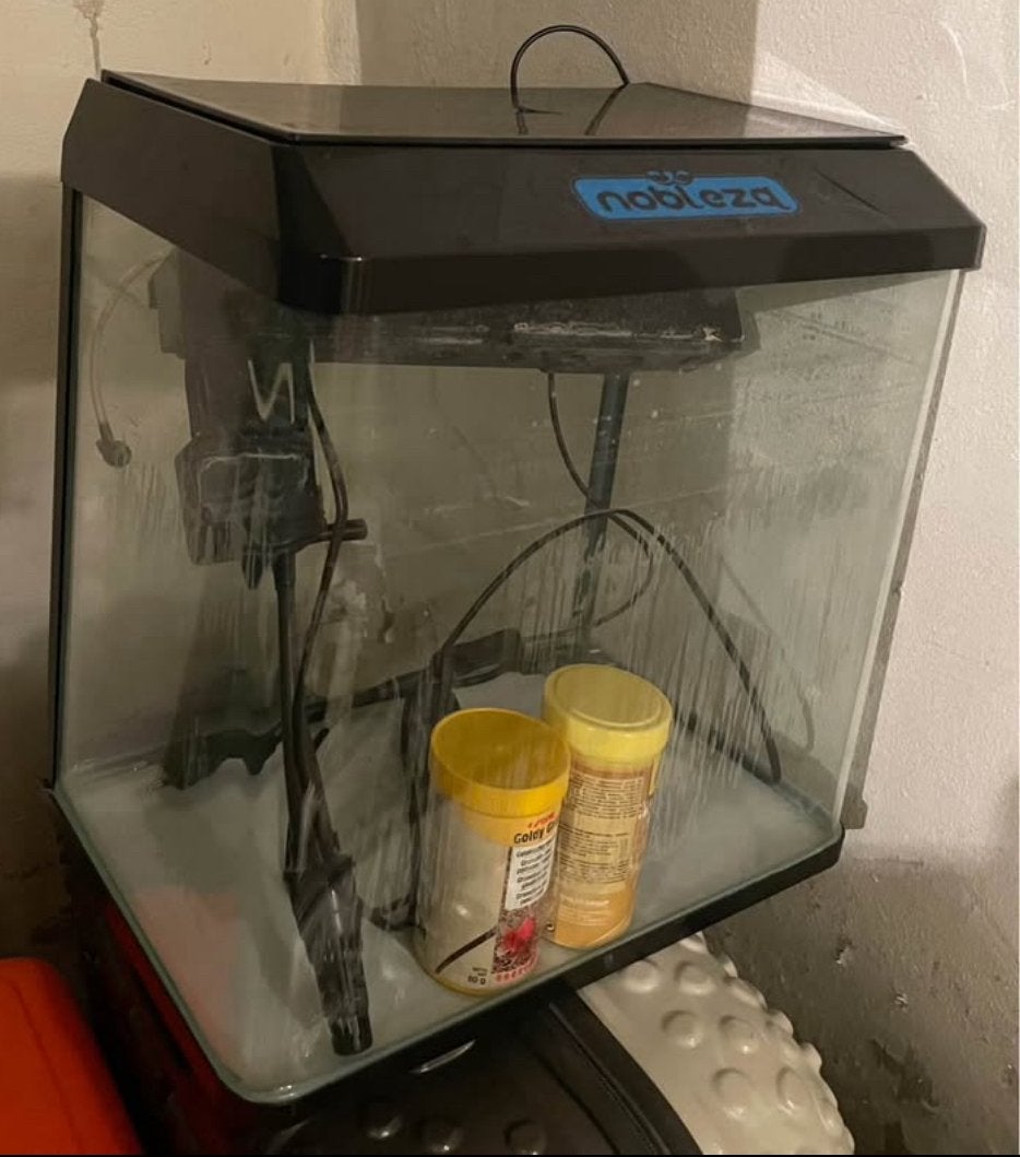 Nobleza Fish Tank / Aquarium Set with Filter & Accessories, Ophalen of Verzenden, Zo goed als nieuw, Filter
