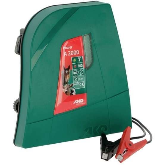 AKO Power Classic A 2000 accuapparaat, 12 volt, Nieuw, Dierenverlichting Kooiker, Info@dierenverlichting.nl, Verzenden