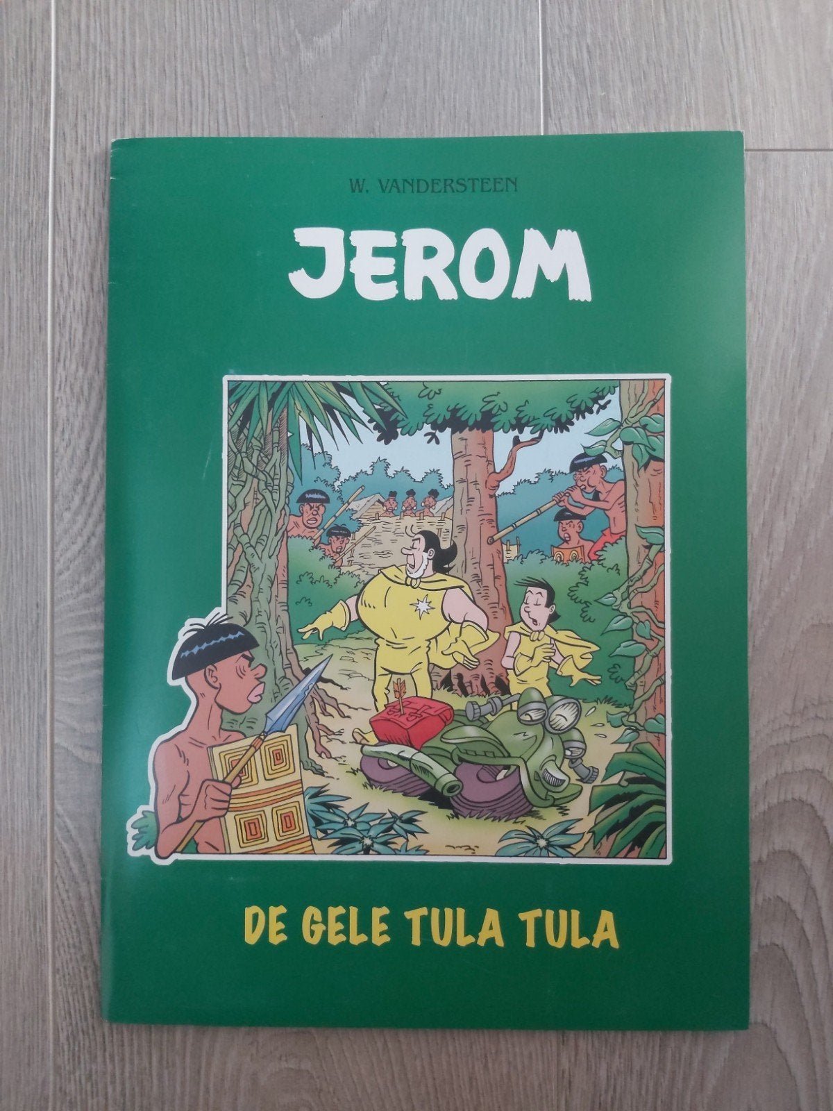 Jerom - De gele tula tula - Luxe, Une BD, Comme neuf, Peter van Gucht; Willy Vandersteen; Luc Morjaeu, Envoi