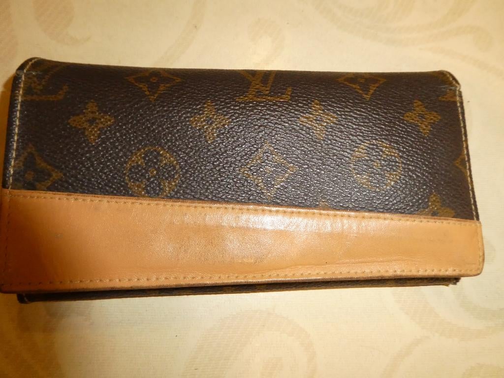 geldbeugel louis vuitton.prijsdaling ., Bruin, Nieuw, Met knipsluiting, Ophalen