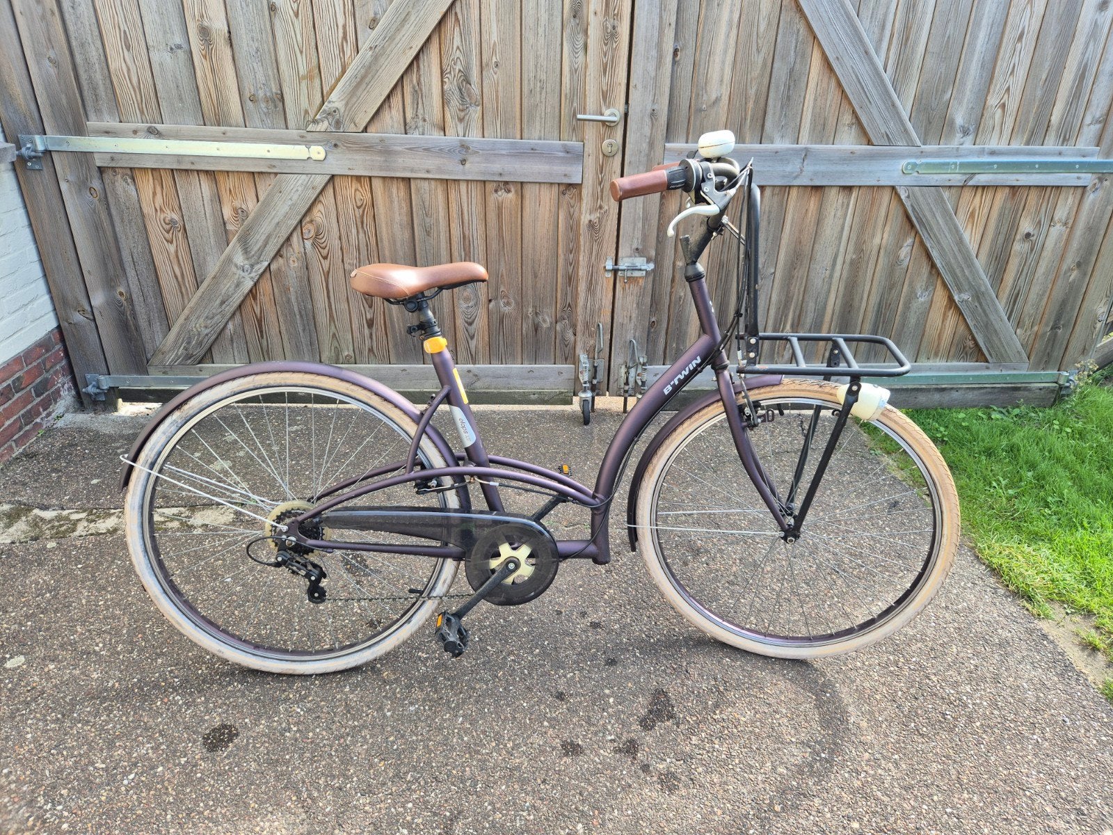 Damensfiets te koop, Ophalen, Gebruikt, Velgrem, Handrem