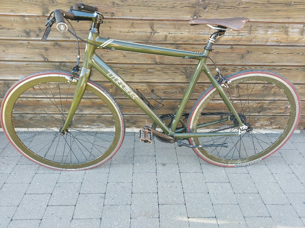 Trek retro koersfiets., Fietsen en Brommers, Ophalen, Gebruikt, Trek