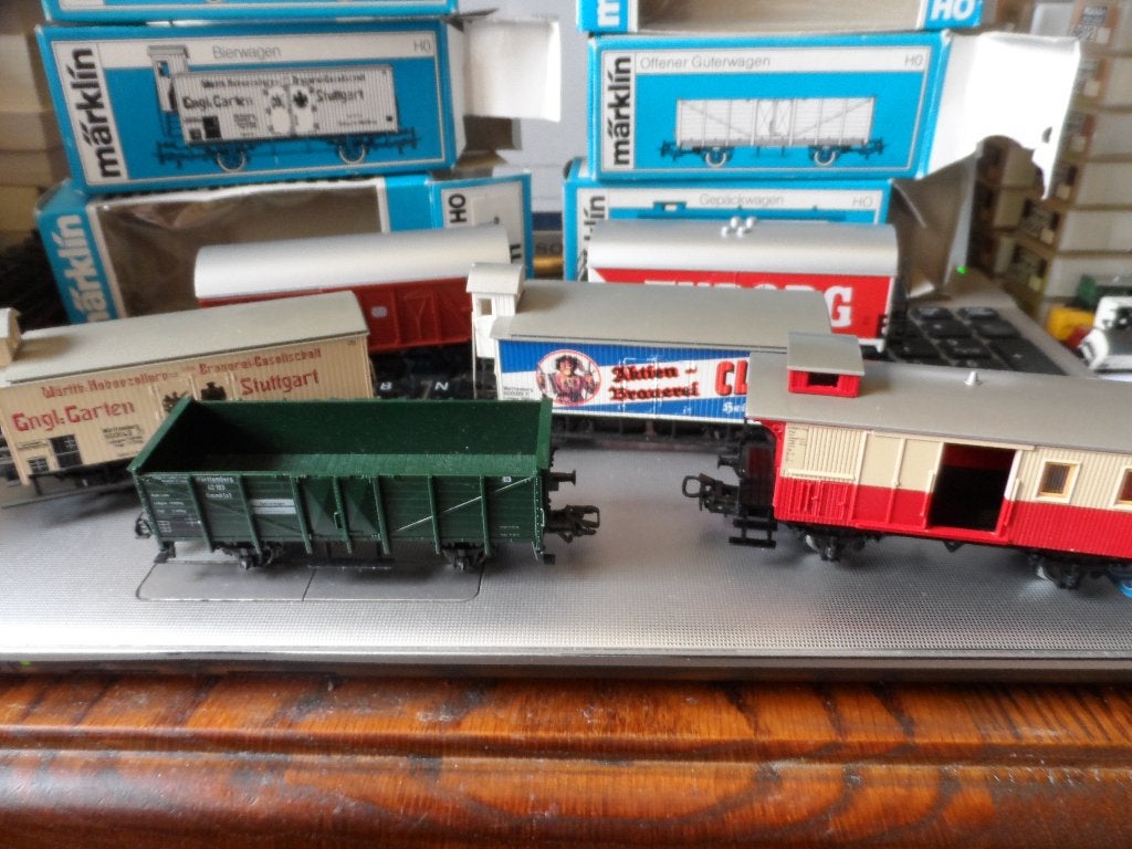 MARKLIN HO - Six wagons - En boites d'origines...., Hobby & Loisirs créatifs, Trains miniatures | HO, Analogique, Enlèvement ou Envoi